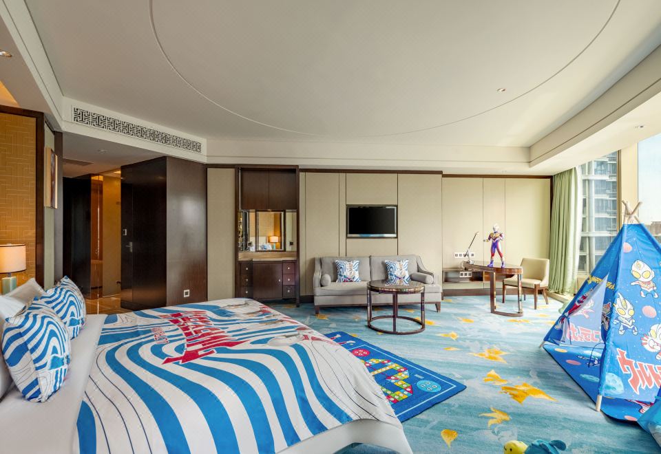 奥特曼主题亲子房