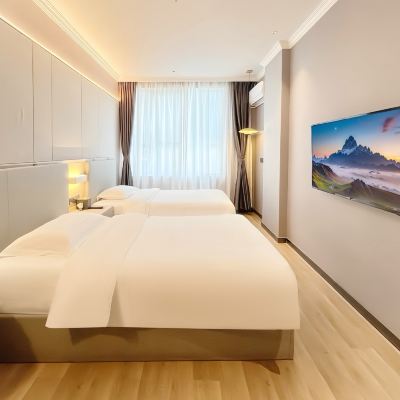 雅韻舒適雙床房 蘭茲飯店（深圳機場福永地鐵站店）優惠