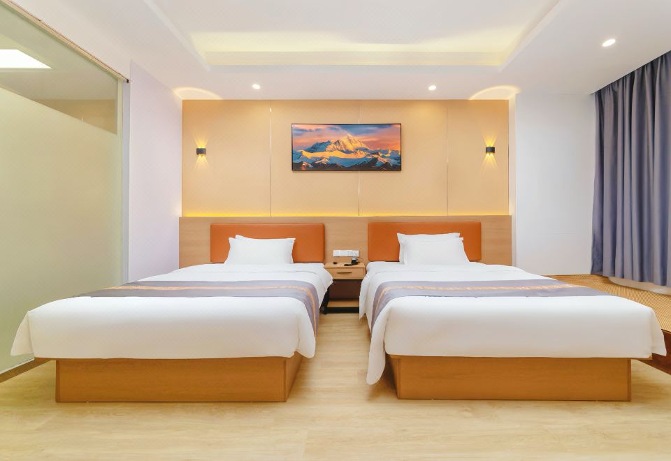 尊尚商旅双床房（榻榻米+超大房型）