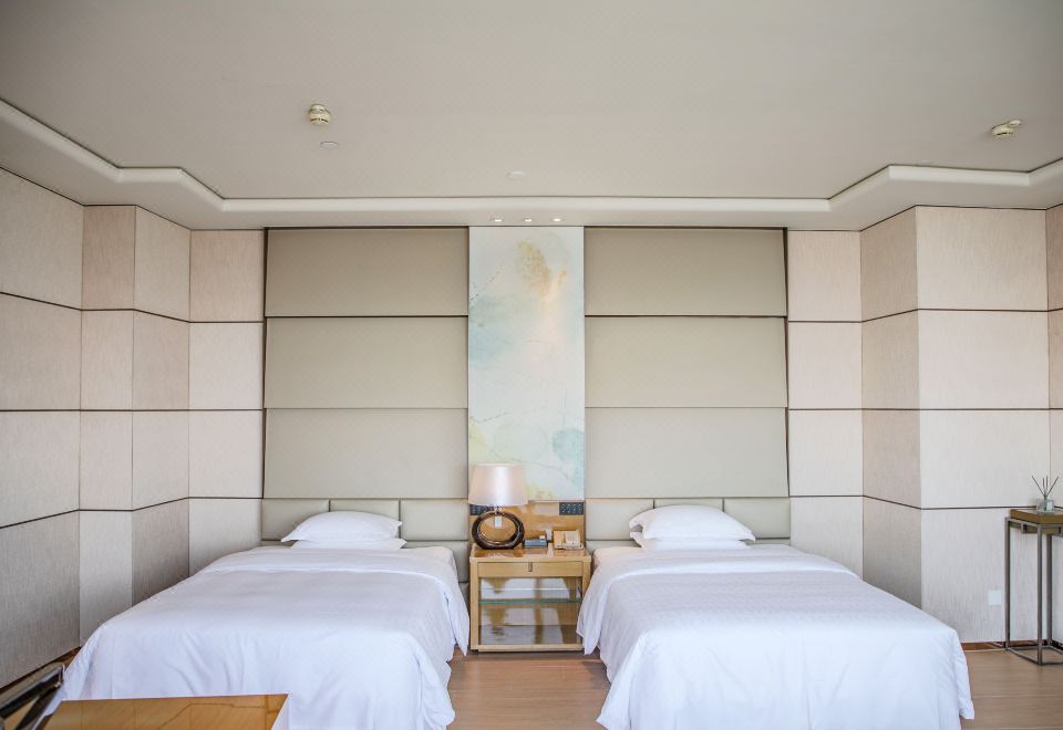 暖汤温泉·静密景观双床房（静享睡眠&丝涟床垫）