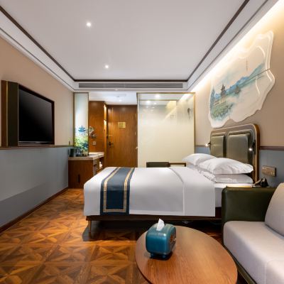 時光豪華大床房（全屋智能+零壓床墊+加熱毛巾架） 時光漫步S飯店（杭州西湖店）優惠