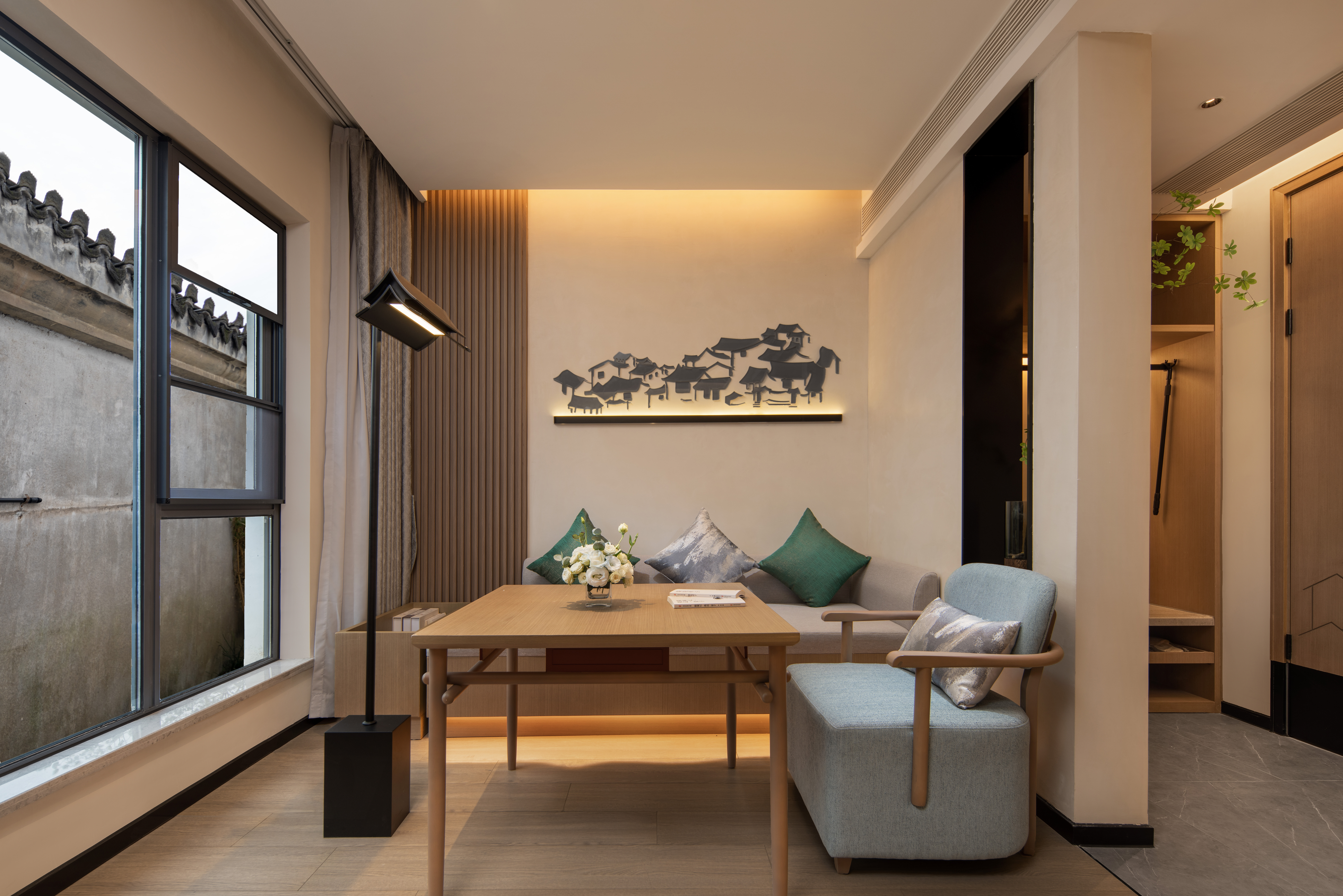 龙山一号·浴缸庭院套房（滚来滚去+深泡浴缸）