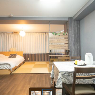 401和洋家庭房40平方 yiyi house心齋橋優惠