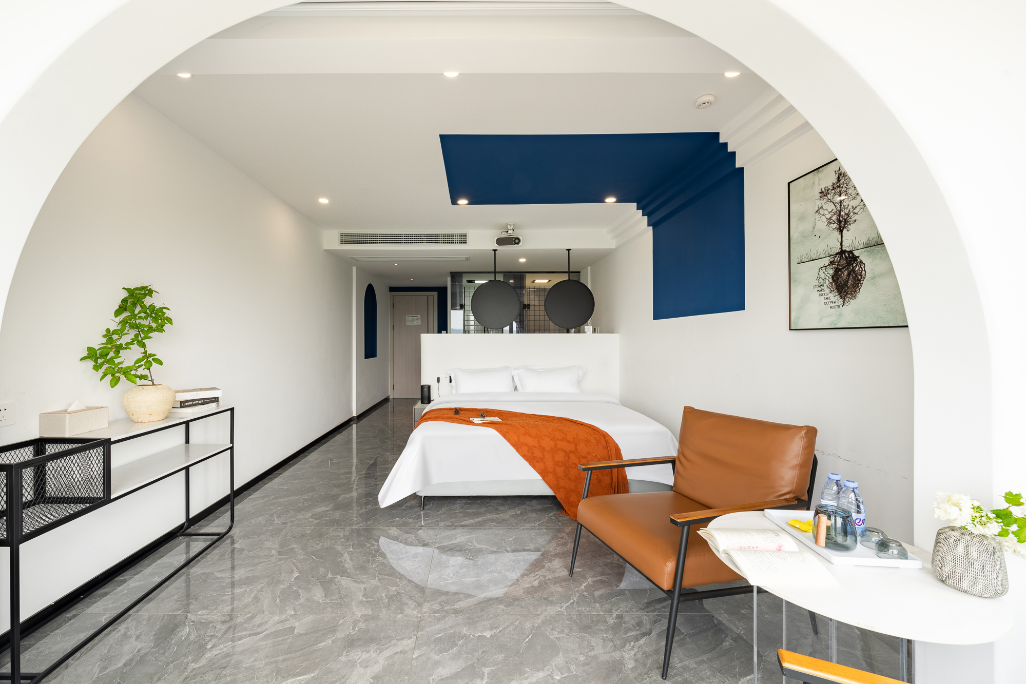 Ins风·云海山景大床房