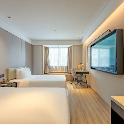 高級雙床房 杭州西湖湖濱銀泰亞朵飯店優惠