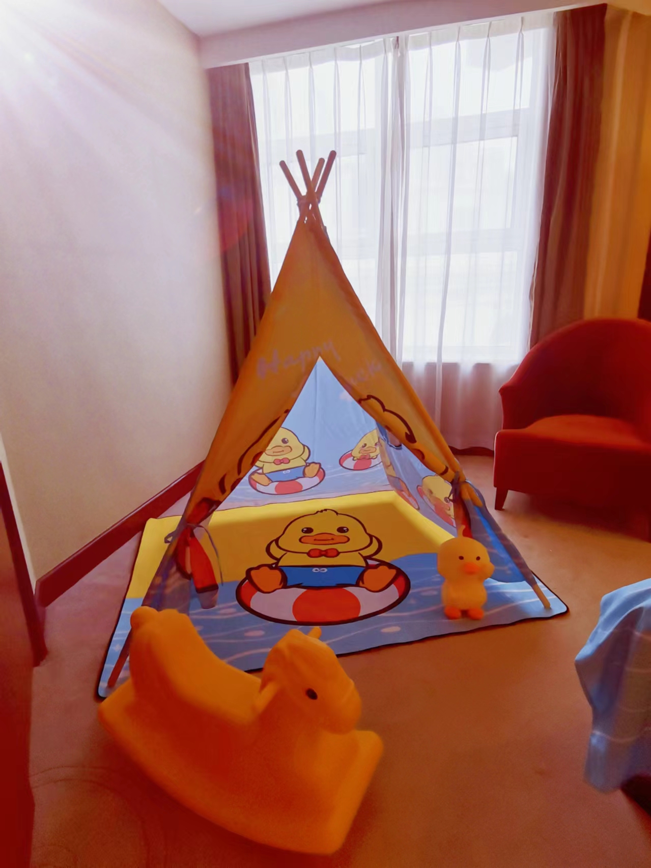 主题亲子三人套房