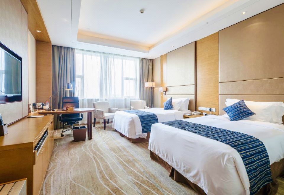 贵宾豪华双床房【沙北云端+尊贵臻享】
