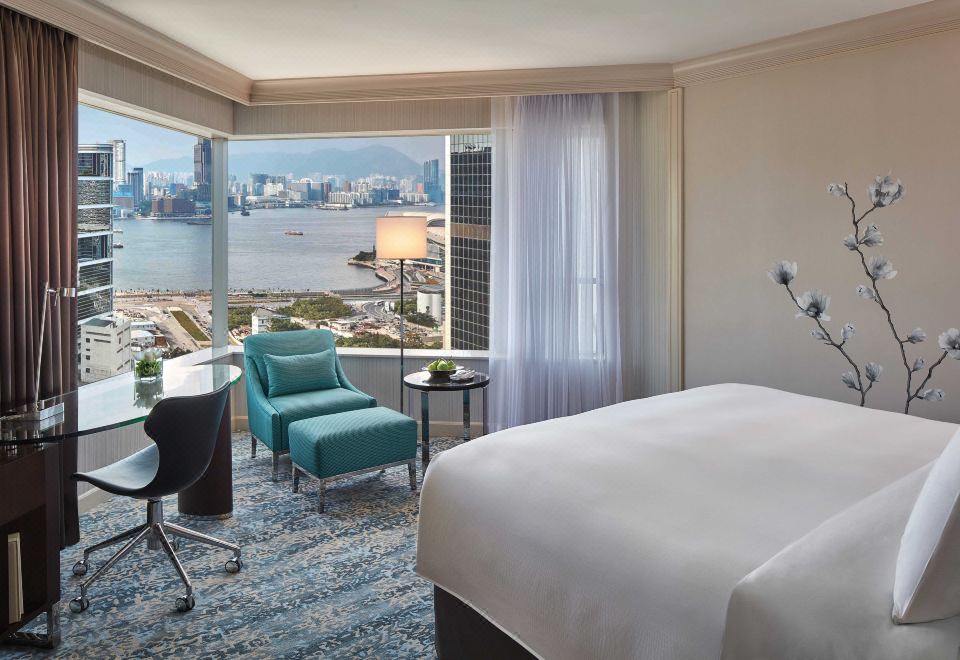 局部海港景觀特大床客房