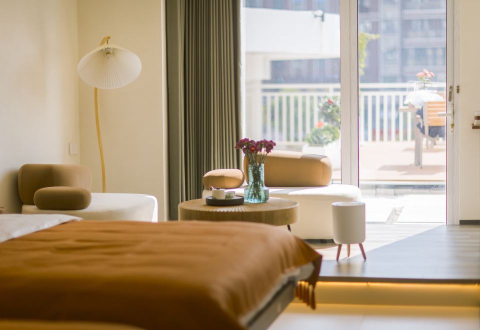 仲夏1.8双床房丨全屋智能&观海大庭院|巨暮投影