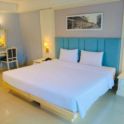 ห้องสวีทแบบหนึ่งห้องนอนพร้อมวิวมหาสมุทร รหัสโปรโมชั่น สถานพักฟื้นและพักผ่อนกองทัพบกสวนสนประดิพัทธ์ฯ