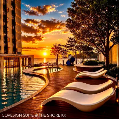 Covesign Suite, The Shore Kota Kinabalu City Centre のホテル