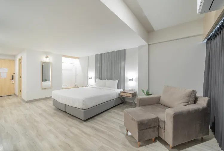 ห้องดีลักซ์เตียงคิงไซส์