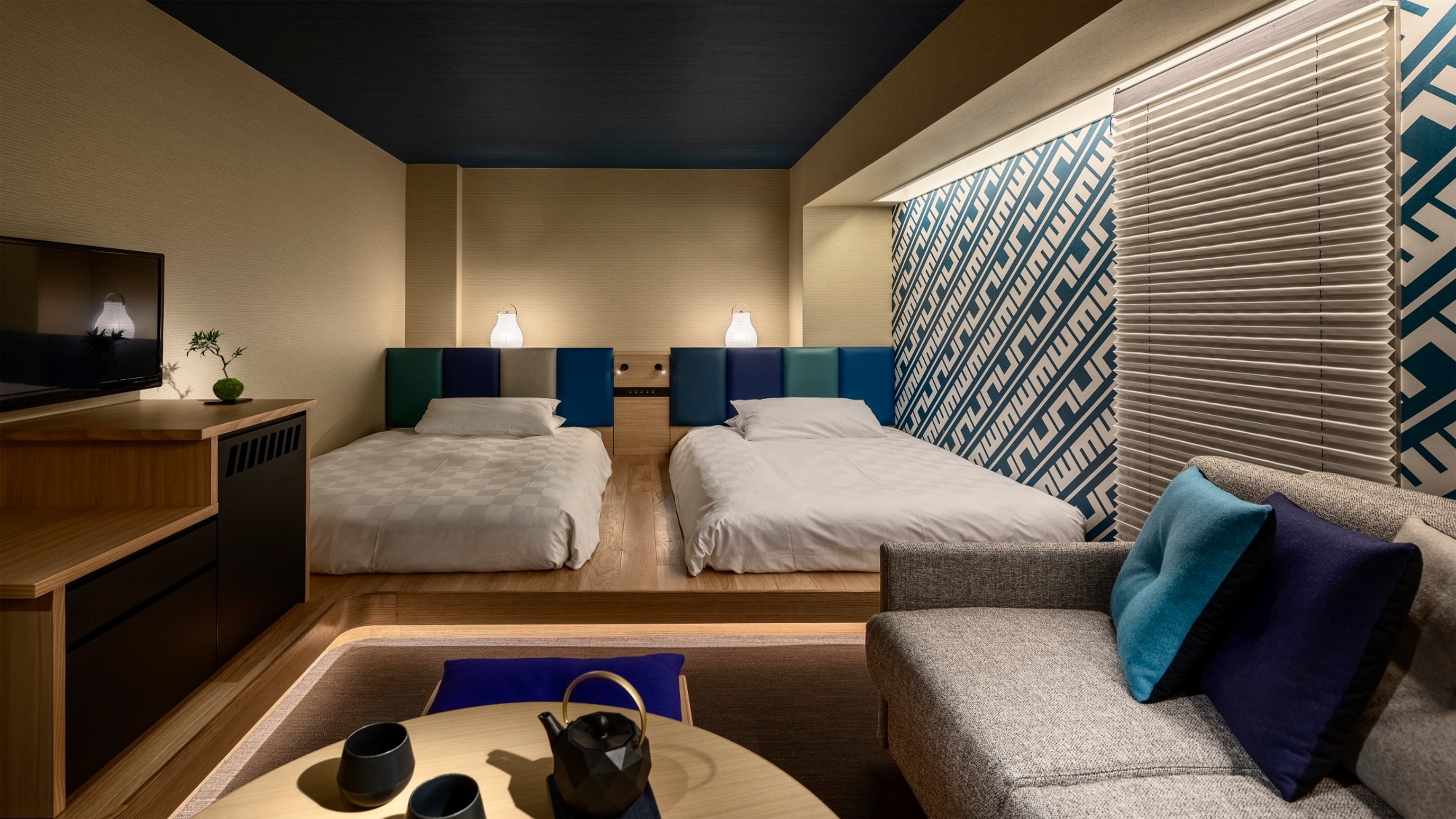 禁烟概念豪华双床房