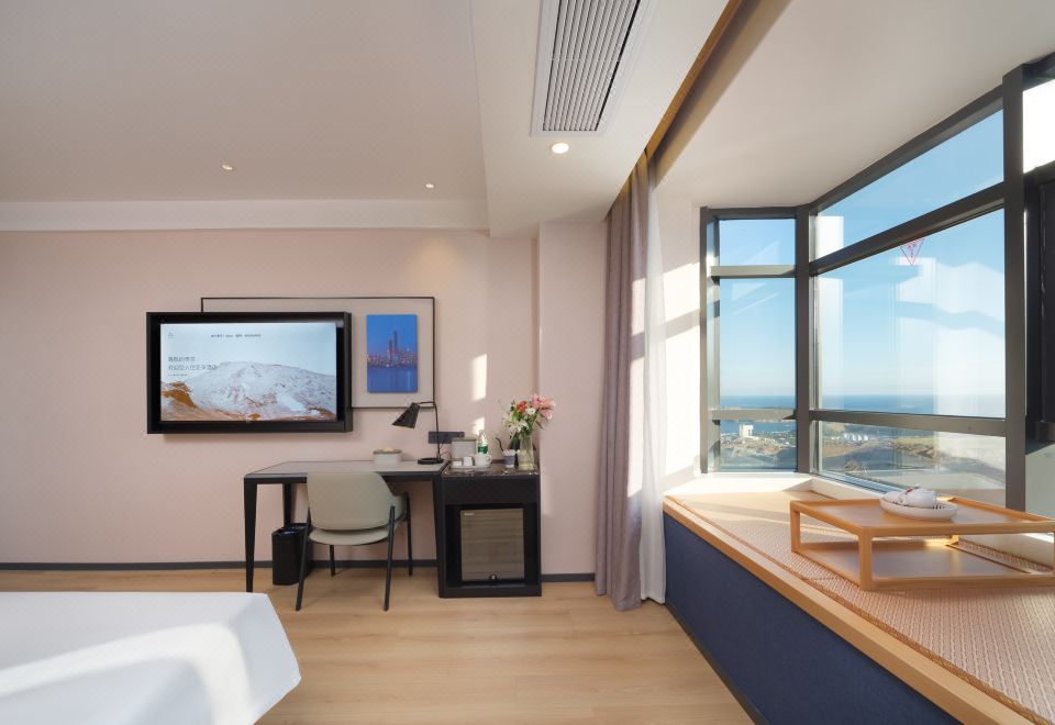 幾木海景大床房（冰箱+手機投屏+浴袍+智控）