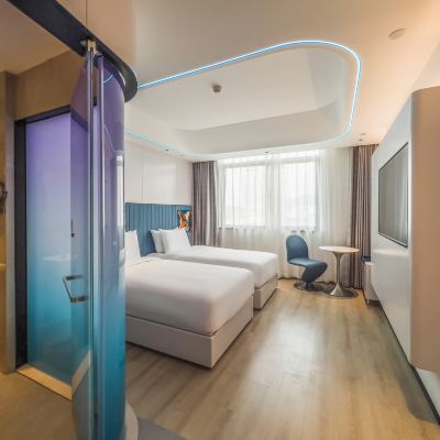 好萊塢靈動雙拼雙床房 廈門X未來飯店優惠