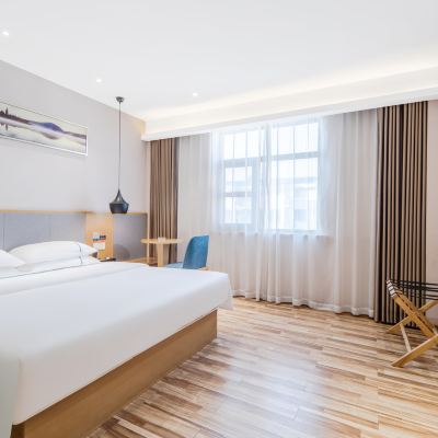 商務大床房 城市便捷（蘇州寒山寺濱河路地鐵站店）優惠