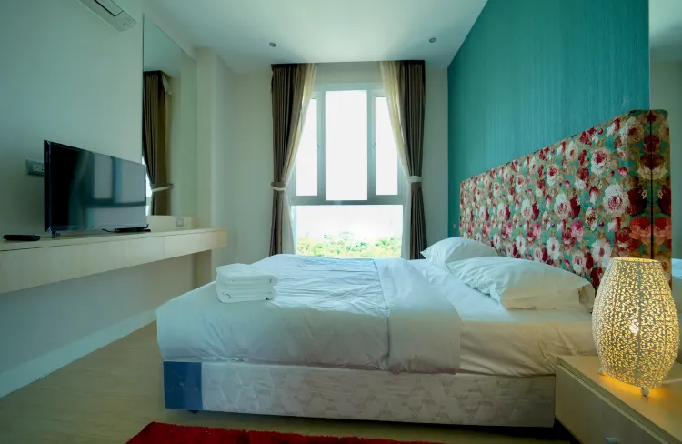 อพาร์ทเมนท์สะดวกสบาย หนึ่งห้องนอน วิวตัวเมือง