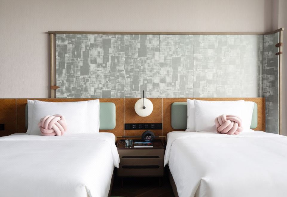 高级双床庭院房