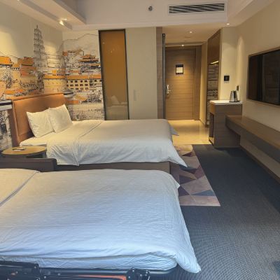 陽光家庭房 西安大雁塔希爾頓歡朋飯店優惠