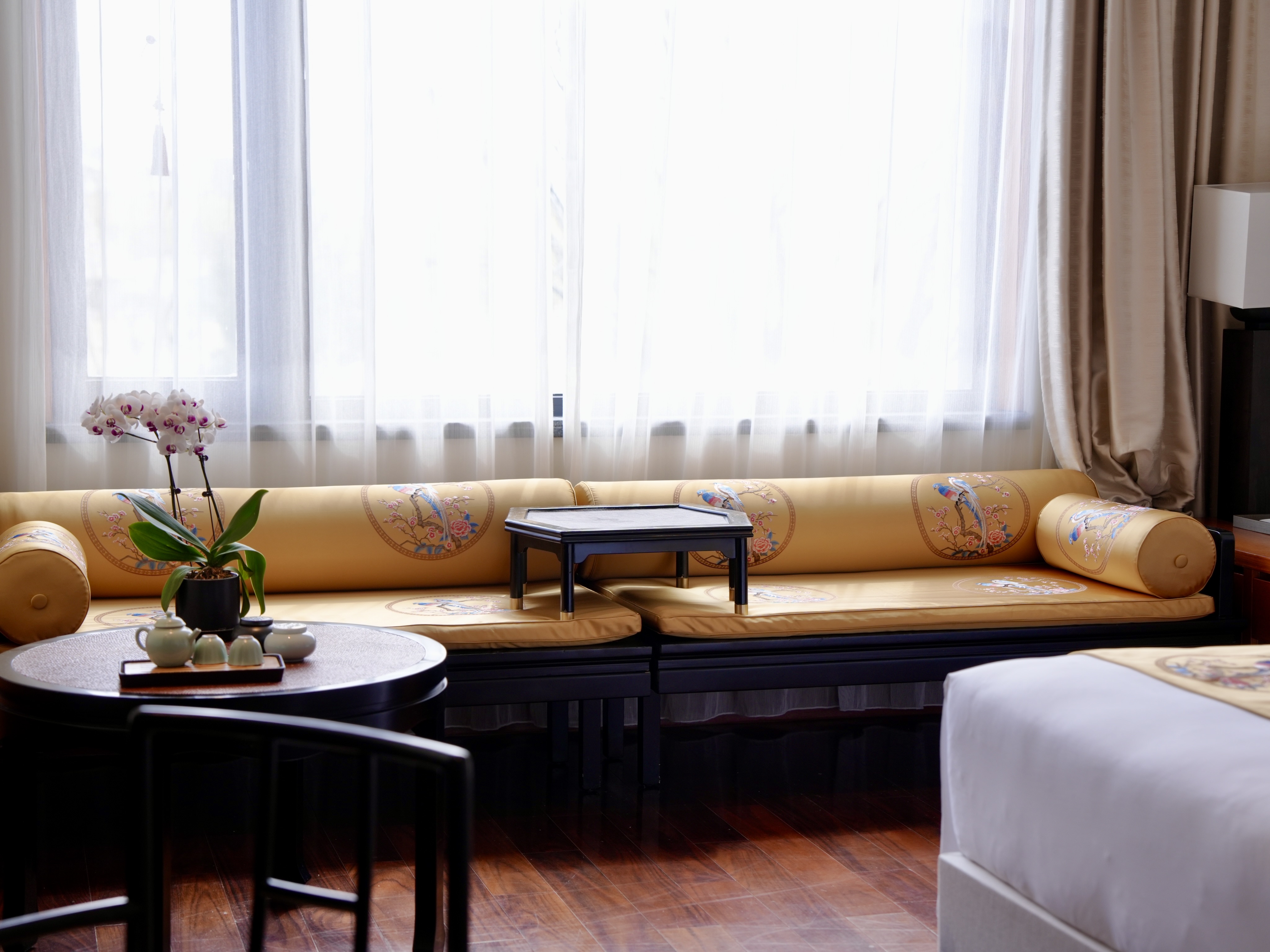 花开富贵主题大床房