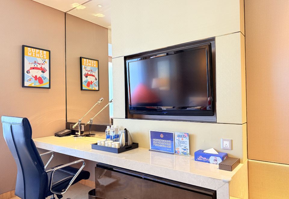 Wanda Realm LangfangKuya Super Wings Interstellar Deluxe Twin Room