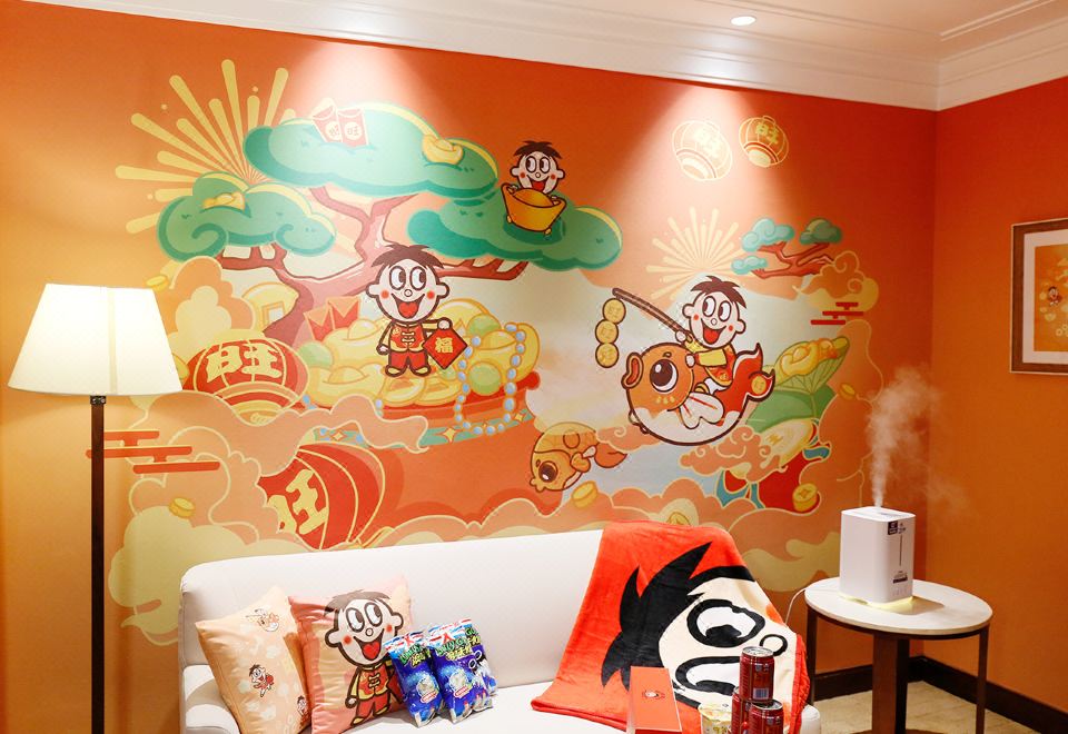 锦鲤旺亲子主题套房