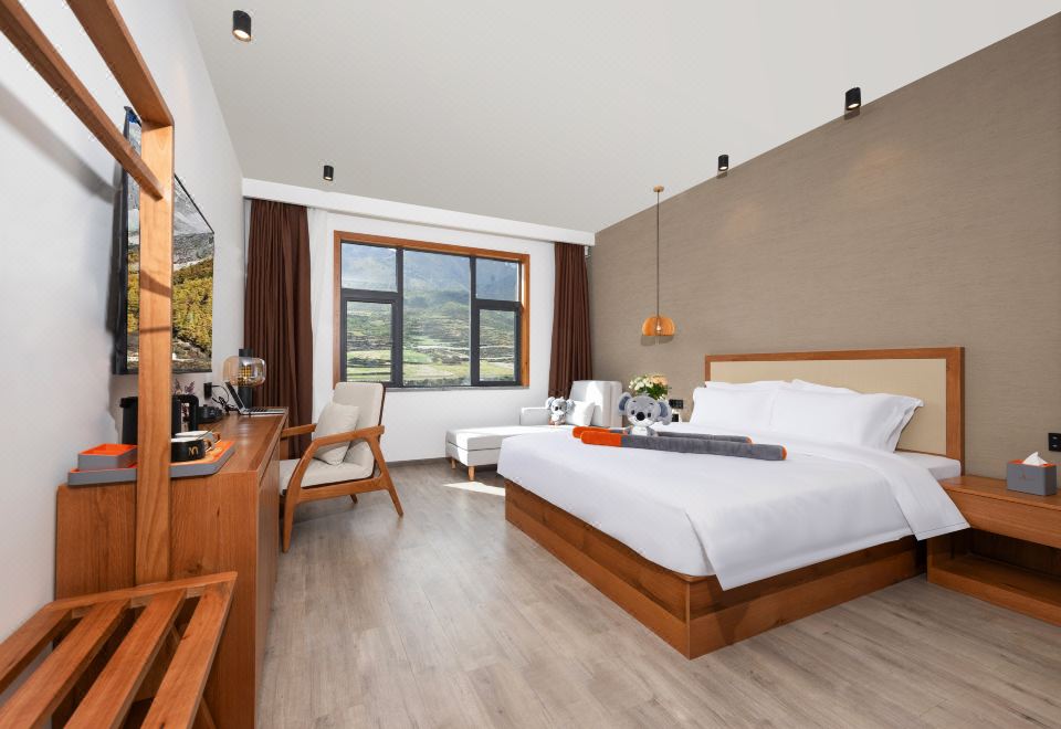 Meiqi Luxury Hotel (Aba Jiuzhai Huanglong Airport) Guestroom - Mountain-View (Double bed)