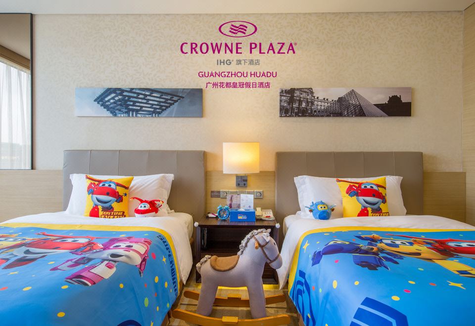 Crowne Plaza Guangzhou HuaduSuper Wings Kids Theme Room-Two Beds