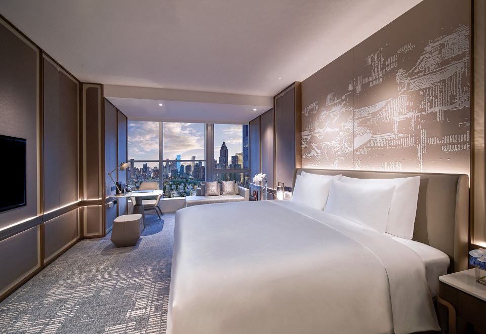 行政豪华大床房-饱览城市天际线