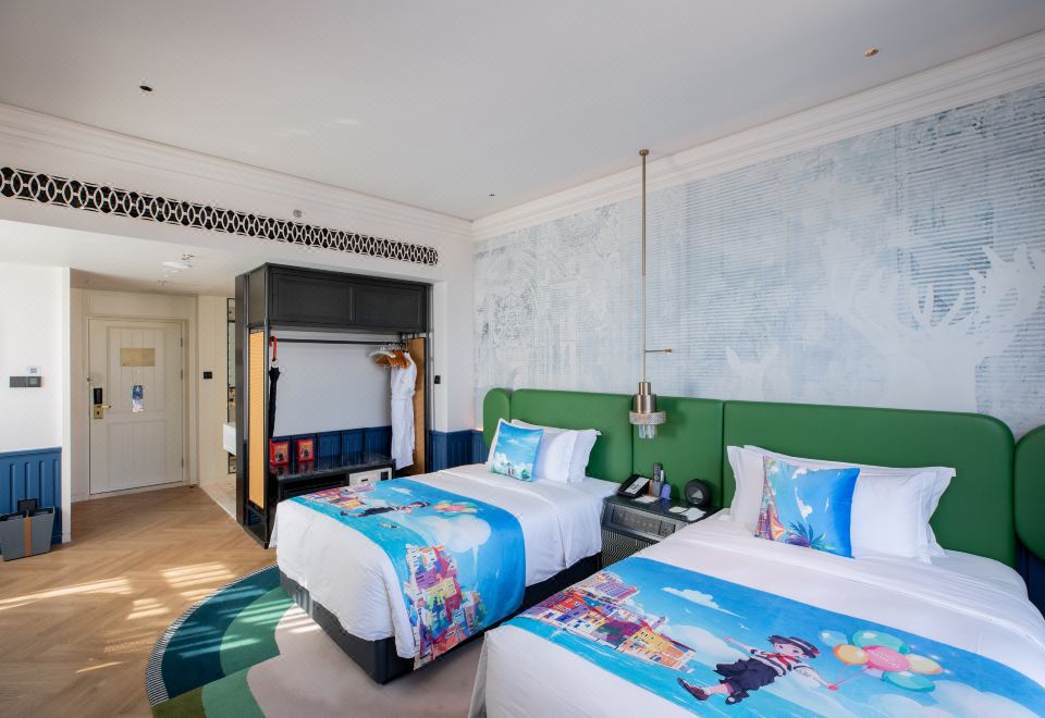 奇趣戏梦剧场AI亲子主题房-双床