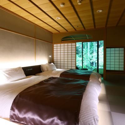 迎賓館 温泉内風呂付和洋室 光源氏 海石榴 (つばき) クーポン