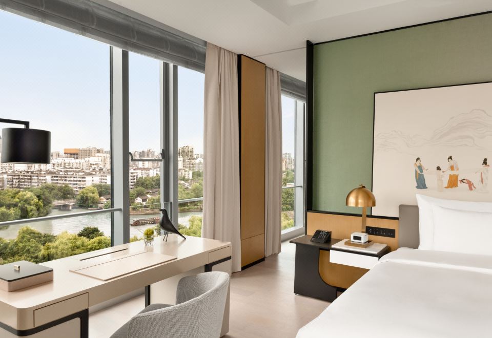 枕河雙卧家庭套房