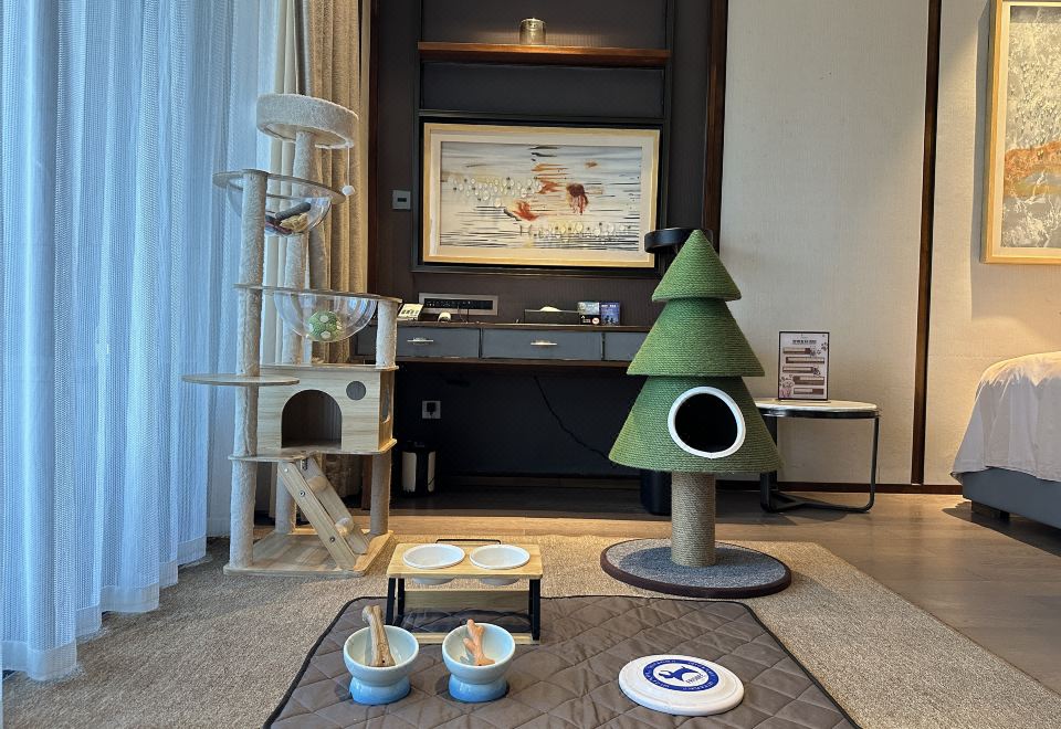 豪华宠物海景双床房