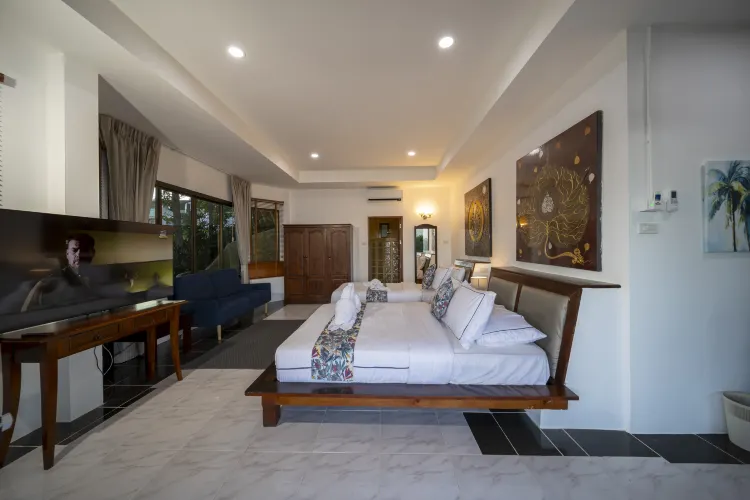 Deluxe Triple Room Villa Apartment Sea View With Balcony