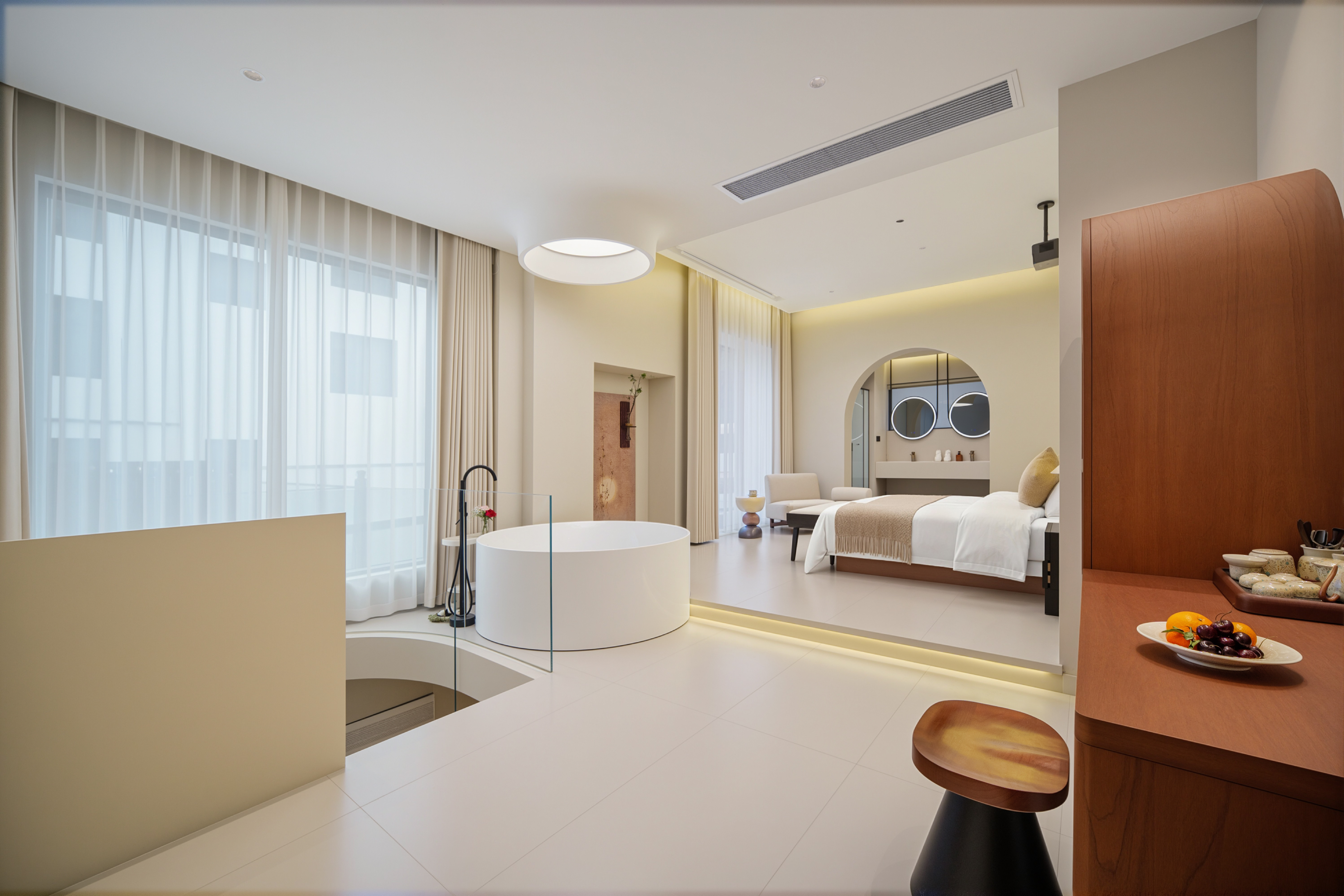 雾川?悦享亲子房【巨幕投影+深泡浴缸+小童欢乐角】