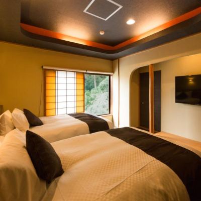 【和モダンプレジデンシャルスイート】110平米＋専用テラス10平米 　展望露天風呂 リブマックスリゾート川治 クーポン