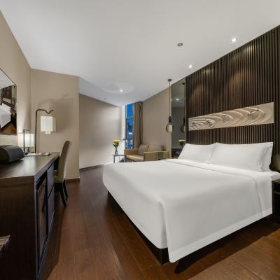 精選大床房【mini冰箱+智能客控+藍牙音響】 桔子飯店（重慶觀音橋龍湖新壹街店）優惠