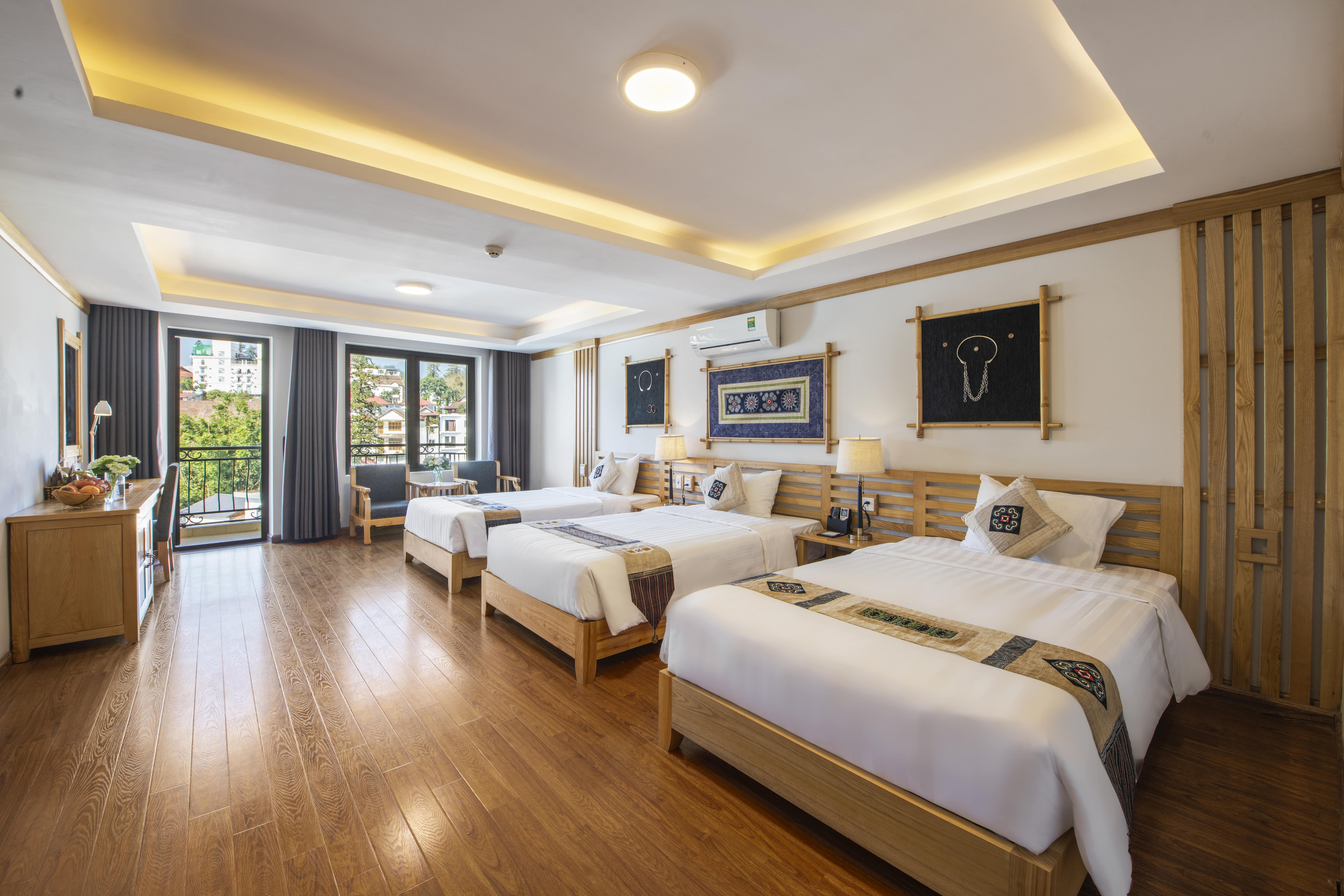 三人间 3 张单人床