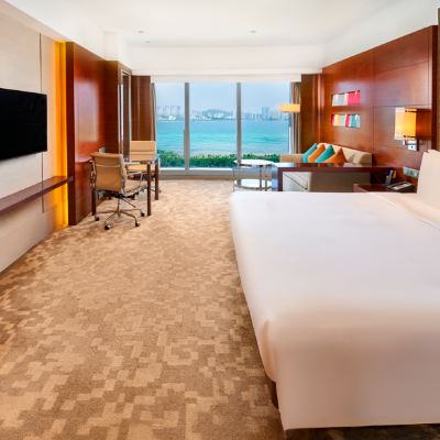 海景豪華大床房 澳門皇冠假日酒店優惠