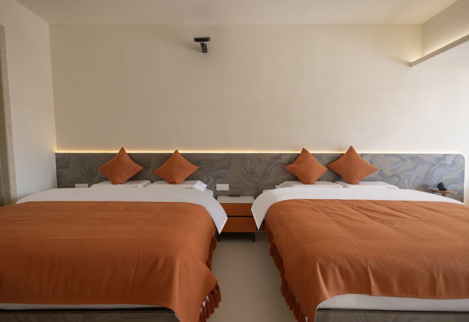 仲夏1.8双床房丨全屋智能&观海大庭院|巨暮投影