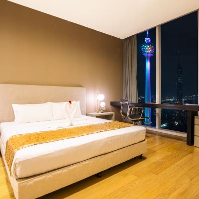 Grand Premium Family Three Bedroom Apartment Kupon Saba Suites at The Platinum KLCC Bukit Bintang Kuala Lumpur