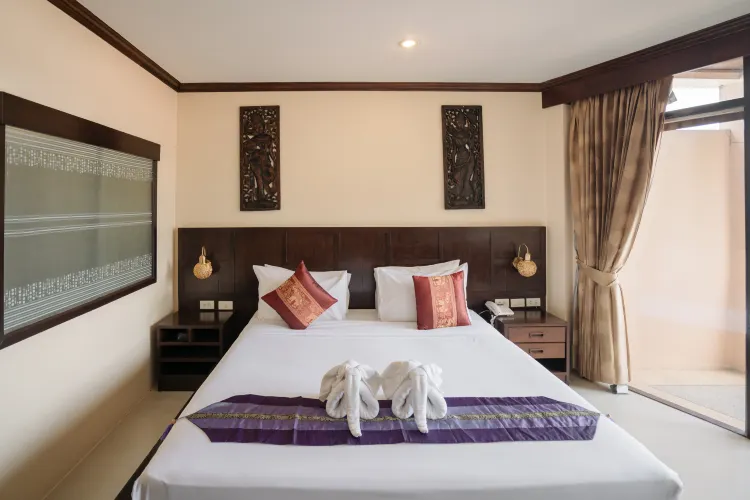 ห้องดีลักซ์ มีระเบียง