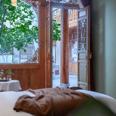 花澗丨陽光標間雙床房（空調） 麗江一夕一夏民宿優惠