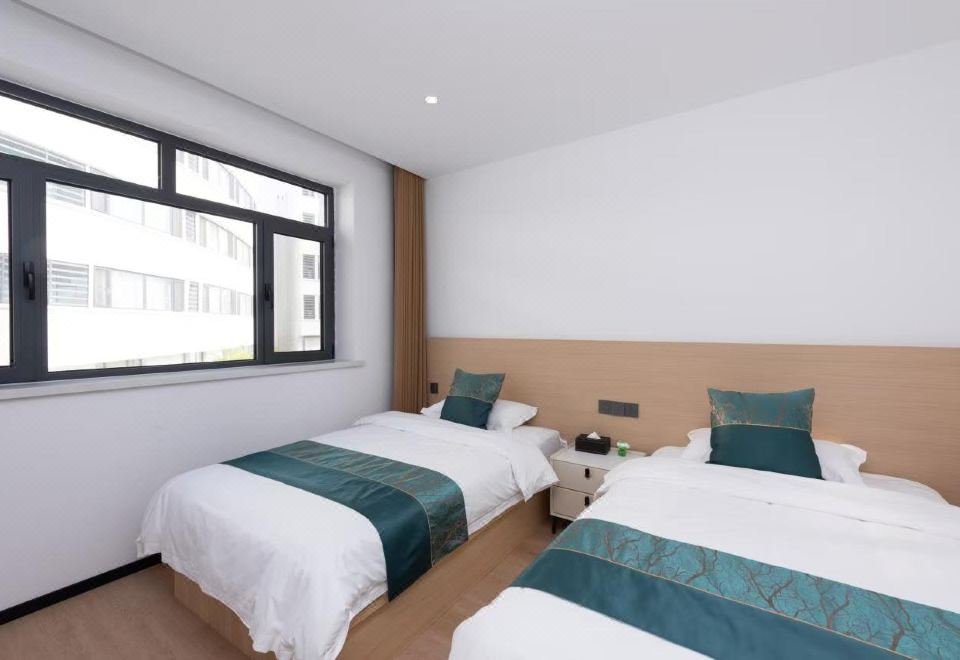 嶼海2層 · 特惠雙床房「助眠床墊 | 55寸可投屏電視」