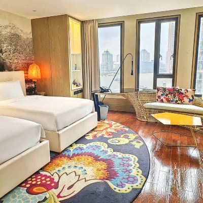 英迪格高級江景雙床房 上海外灘英迪格飯店優惠