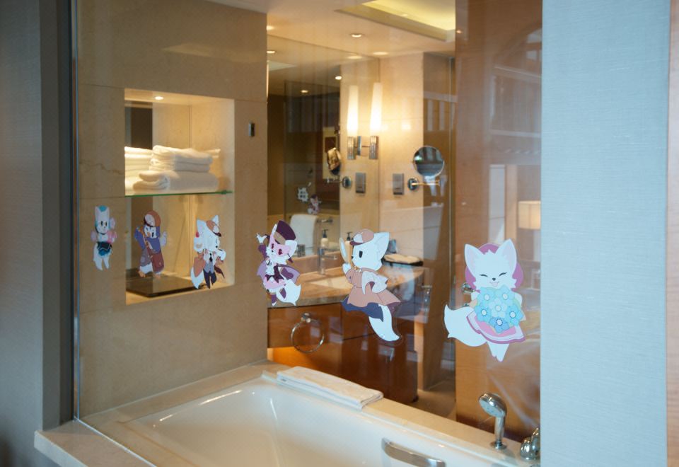 迈克狐剧情主题家庭套房（乾湿分离浴室+吹风机）