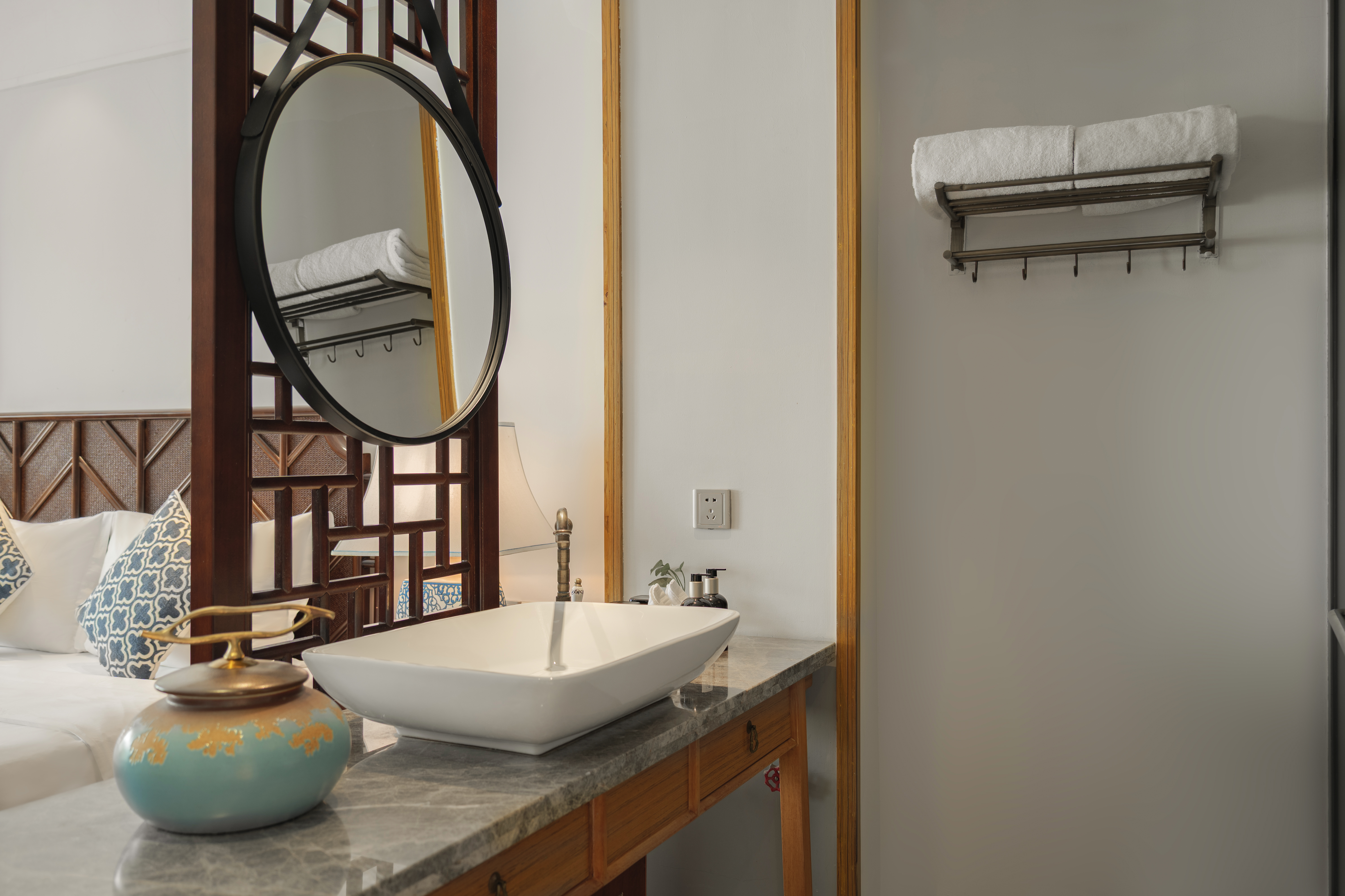 「星野·露台浴缸大床房」