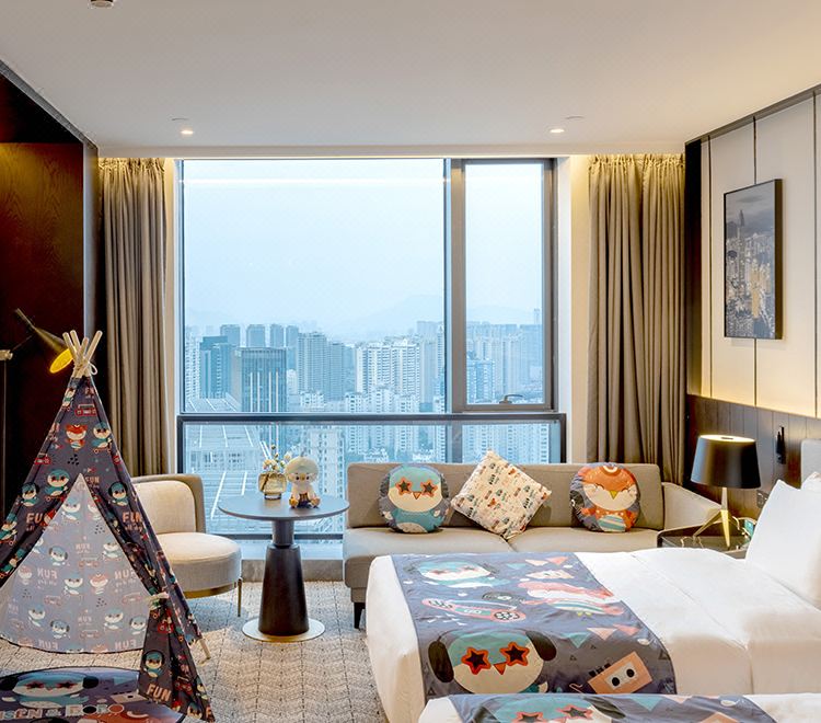 豪華親子雙床房