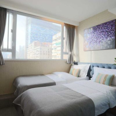 雙床房 香港雅舍旅館優惠