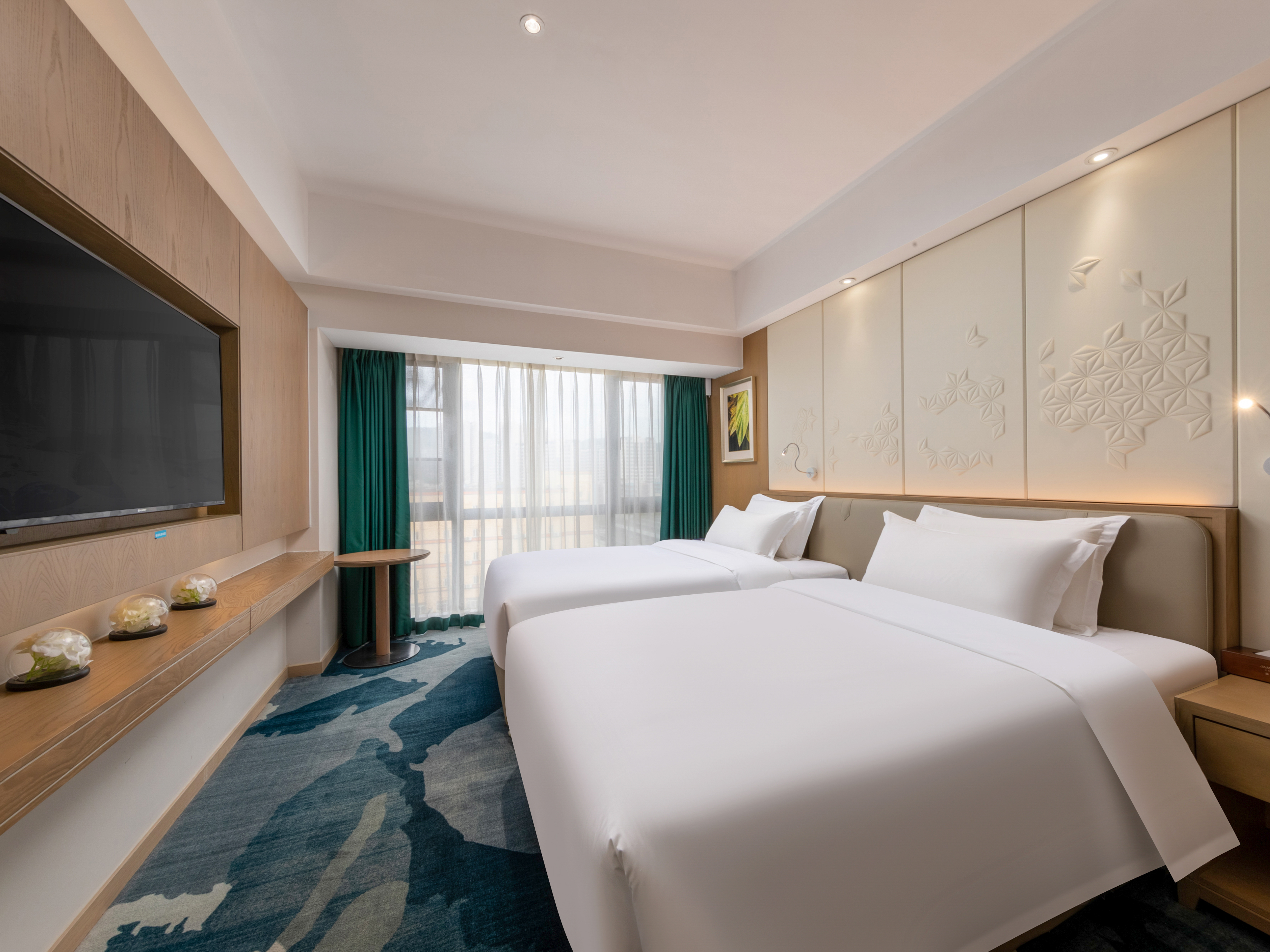 啡凡高級雙床房（全景地窗）